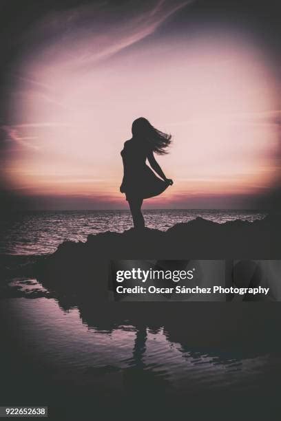 210 Dress Blowing In The Wind Silhouette Stock Photos, High-Res ...