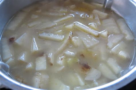 Humble White Turnip Soup