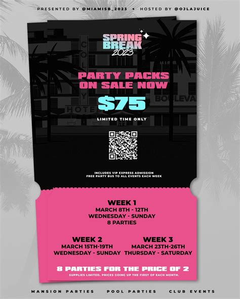 Miami Spring Break 2023 🏝 on Twitter: "RT @kalyna_lun: Pop out to Miami for spring break 😉 get ...