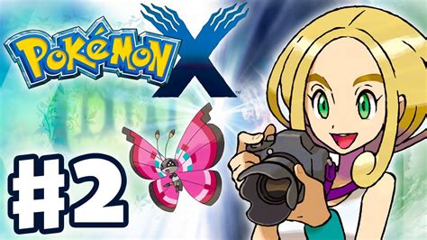 Pokemon X and Y - Gameplay Walkthrough Part 2 - Gym Leader Viola Battle ...