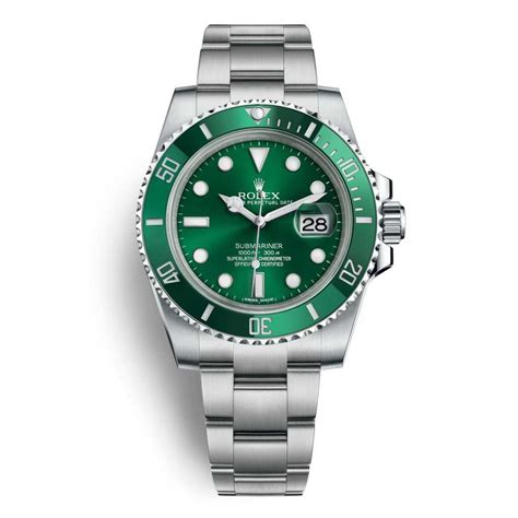 Rolex Oyster Perpetual Submariner Date Steel Green Dial Watch 116610lv-0002 for $16,800 • Black ...