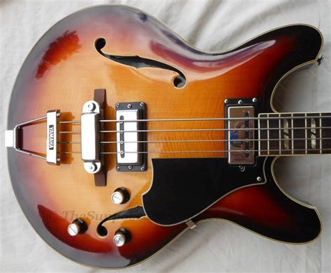 Yamaha SA-70 (full hollow body bass guitar) | TheSupposedStringMeister