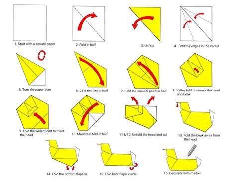 Learn How to Create an Origami Duck | Art Sphere Inc.