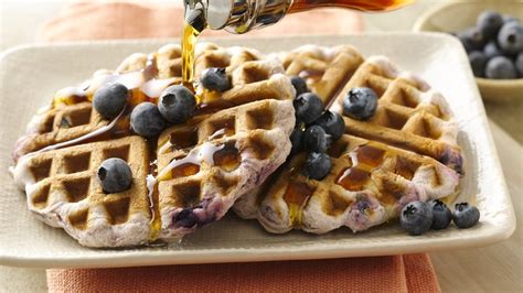 Blueberry Biscuit Waffles recipe from Pillsbury.com