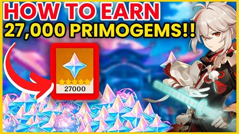 EVERY Single Way To Earn Primogems FAST!!! (27,000 PRIMOGEMS) - Genshin Impact - YouTube