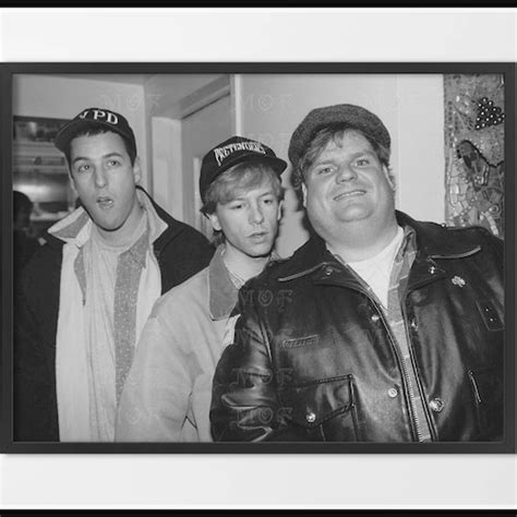 Chris Farley David Spade Adam Sandler Vintage Photo REMASTERED - Etsy