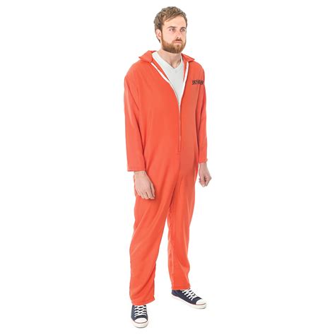 Orange Escaped Prisoner Costume - £14.99 - 8 In Stock - Last Night of Freedom