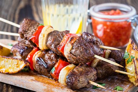 Char-Grilled Beef Brochette - The Real Kitchen