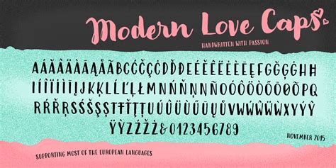 Modern Love Font | Fontspring