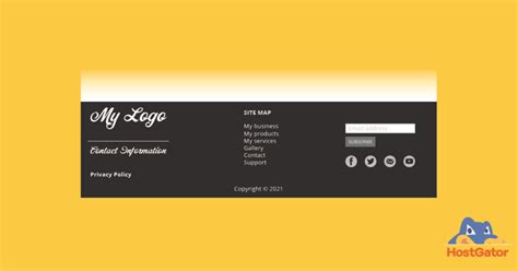 Website Footer Design: 7 Best Practices to Follow | HostGator