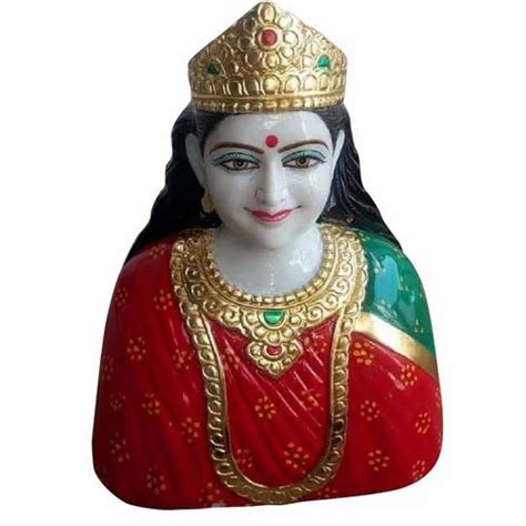 White Marble Bharat Mata Statue, For Worship, Size: 1.5 Feet at Rs 16000 in Jaipur