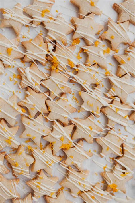 Easy Spiced Orange Shortbread - Alpine Ella