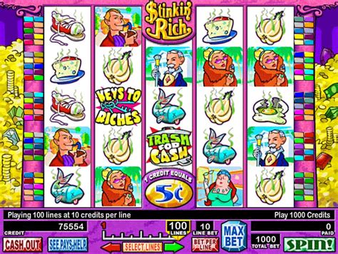 Stinkin' Rich slot machine by IGT (1999)