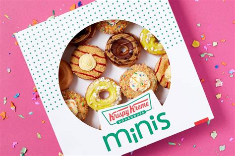 Krispy Kreme Is Releasing A New Line Of Mini Donuts