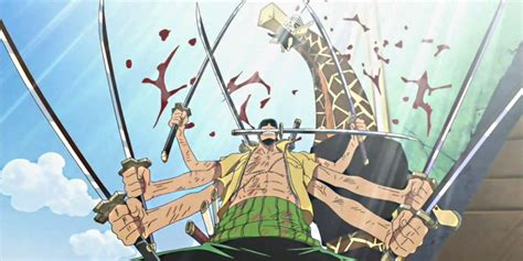 One Piece Zoro Nine Sword Style