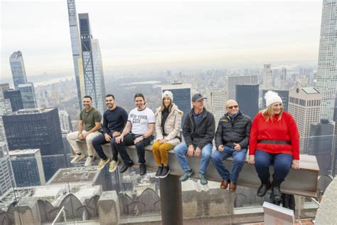 Recreate The 'Lunch Atop A Skyscraper' Photo At Rockefeller Center