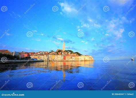 Old Town of Rovinj, Croatia Stock Image - Image of house, harbor: 20640347