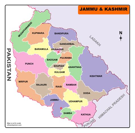 Jammu And Kashmir Map Free Download Pdf-2019 - Infoandopinion