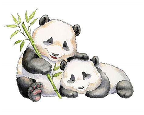 Panda Watercolor Painting at PaintingValley.com | Explore collection of ...