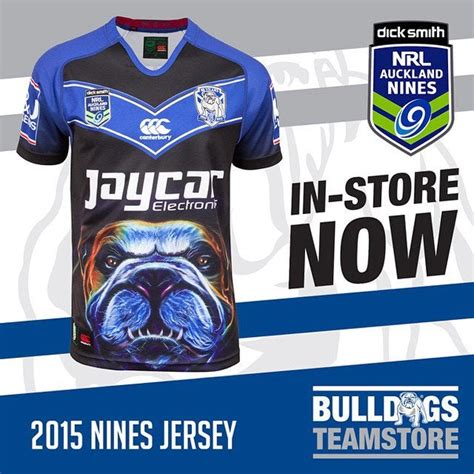 Introducing the 2015 Bulldogs Nines Jersey. : nrl