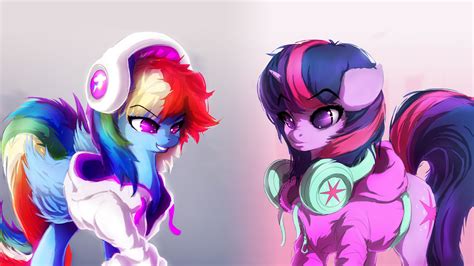 Rainbow Dash and Twilight Sparkle (Sverre93) by GaniGhost on DeviantArt