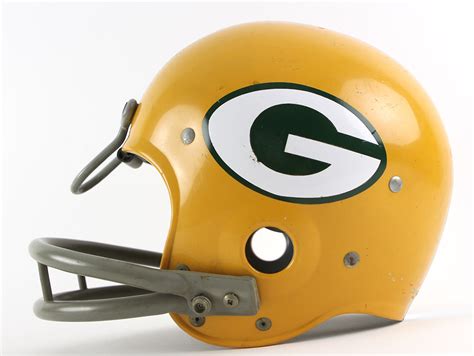 Lot Detail - 1960's Moore Green Bay Packers Game Worn Helmet (MEARS LOA)