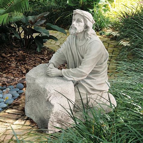 Jesus Praying in The Garden Statue