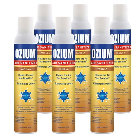 Ozium Air Sanitizer, Cleans the Air You Breath and Eliminates Odors ...