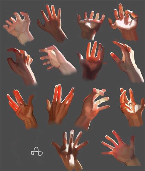 Light Study on hands by Alaa Adel, via Behance | Light study, Hand ...