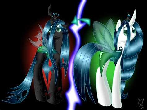 Queen Chrysalis transformation by Smileyfejs on DeviantArt