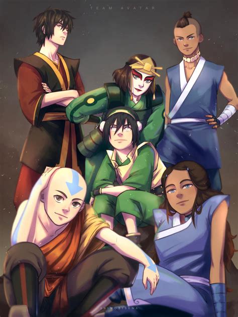 Team Avatar by shinobisena on DeviantArt