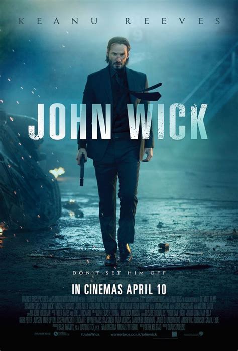 John Wick Movie Poster Digital Download American Neo Noir Action Film Keanu Reeves Film Print ...