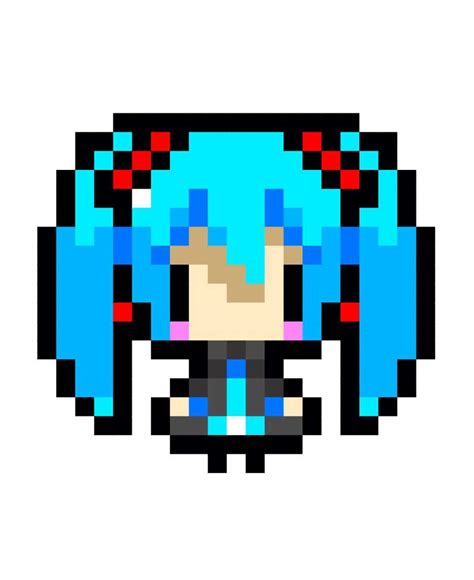 Hatsune Miku Vocaloid Pixel Art | The Best Porn Website