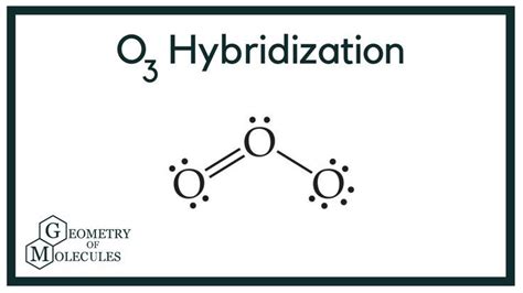 O3 Hybridization (Ozone) | Molecules, Ozone, Chemistry