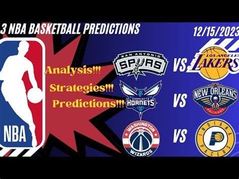 3 NBA Picks and Predictions for Today's Action 12/15/23 : r/PrizePicksPlays