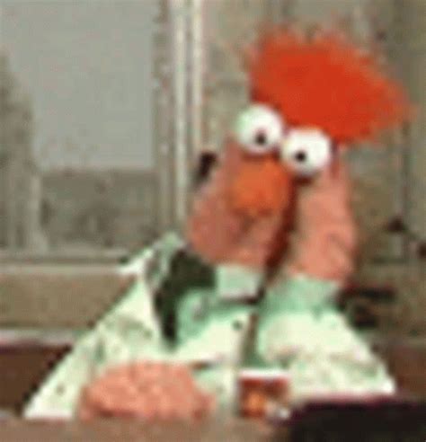 Beaker Muppet Fire Gif