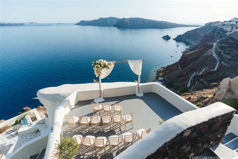 K&J: Boho chic wedding at Canaves Oia Panorama Balcony in Santorini ...