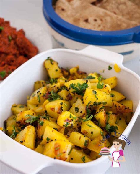 Quick Indian Spiced Potatoes in JUST 20 minutes - Veena Azmanov