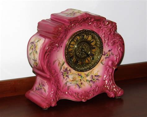 Antique 1903 Gilbert Porcelain No. 411 Mantel Clock With O… | Flickr