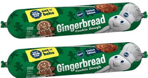 Pillsbury Is Bringing Out Gingerbread Cookie Dough This Christmas