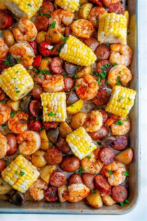 Sheet Pan Shrimp Boil (Video) - Aberdeen's Kitchen