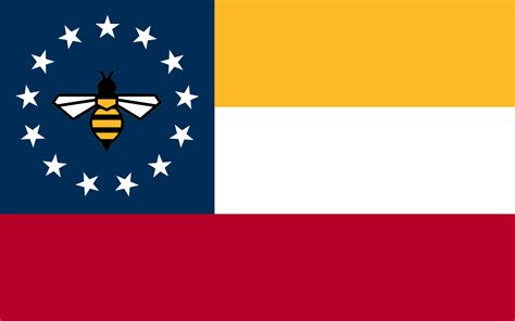 Georgia Flag Redesign : r/vexillology