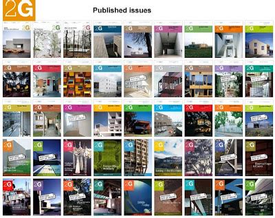 architectural magazines: 2G International Architecture Review Magazine ...