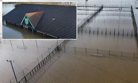 WATCH: Nottingham Powerleague completely SUBMERGED by flooding