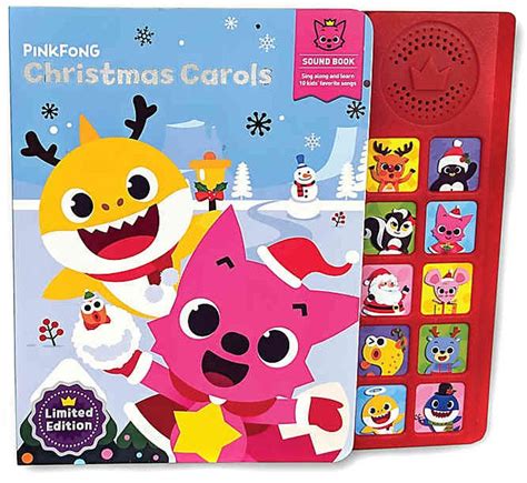 Pinkfong Christmas Carols Sound Book Version 2 Smart Study - ToyWiz