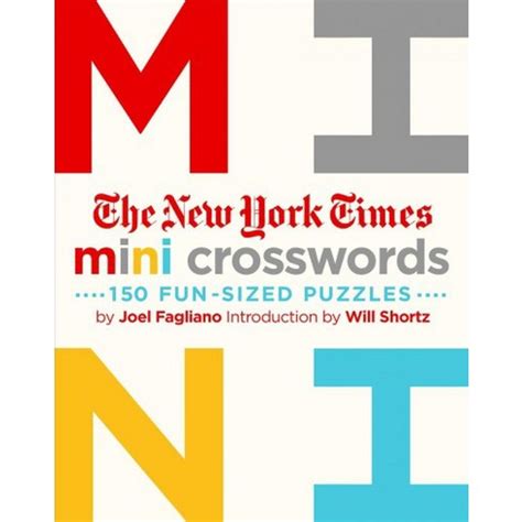 The New York Times Mini Crosswords, Volume 1 - By New York Times & Joel ...