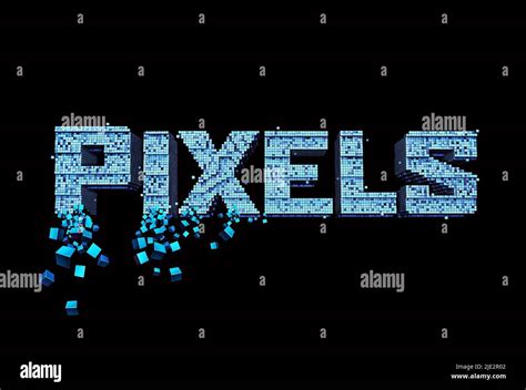 Pixels movie poster hi-res stock photography and images - Alamy