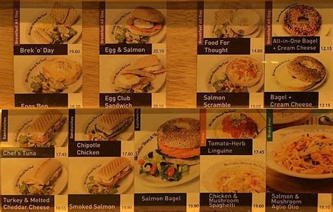 The Coffee Bean & Tea Leaf Menu - Zomato Malaysia