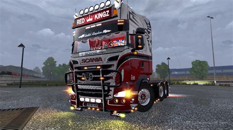 Scania: V8K Blaine R620 v2.0 - Euro Truck Simulator 2 Mods