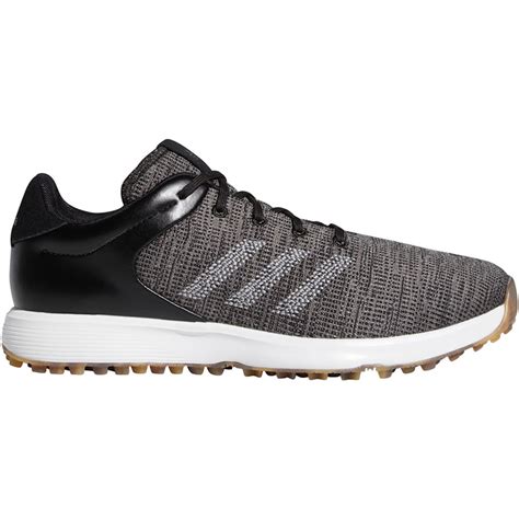 Adidas Mens 2020 S2G Golf Shoes - Black/Grey - Maple Hill Golf